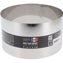 Cercle à pain surprise inox H 9 cm Ø 16 cm-Cerf Dellier Best