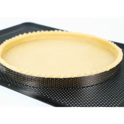 Cercle à tarte perforé inox H 3,5 cm Ø 8 cm-Cerf Dellier Sale