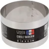 Cercle à vacherin inox H 6 cm Ø 10 cm-Cerf Dellier Online