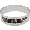 Cercle à vacherin inox H 6 cm Ø 22 cm-Cerf Dellier