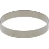 Cercles à pâtisserie inox 8,5 cm H 1,6 cm (x10)-Cerf Dellier