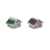 Chalets blancs en azyme assortis (x70)-Cerf Dellier New