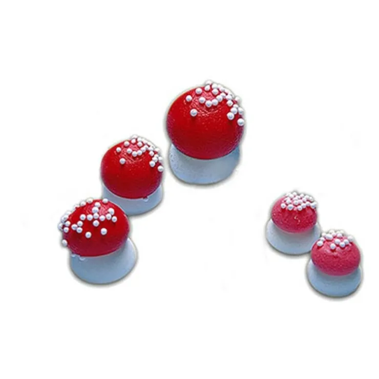 Champignons rouges 21 mm (x75)-Cerf Dellier Clearance