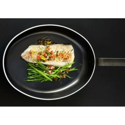 Chef poêle ovale anti-adhérente 36 cm-Cerf Dellier Clearance