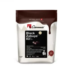 Chocolat de Couverture Black Zabuye 83 % 1,5 Kg-Cerf Dellier Discount