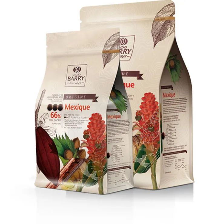 Chocolat de Couverture Noir origine Mexique 66 % 2,5 Kg-Cerf Dellier Outlet
