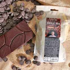 Chocolat noir grand cru Equateur 73 % 200 g-Cerf Dellier Online