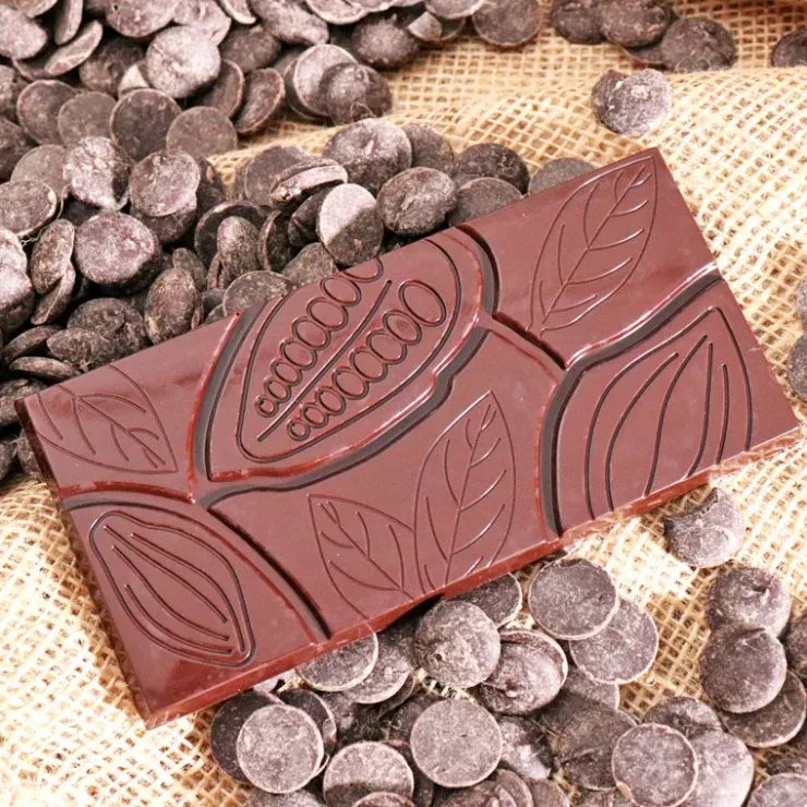 Chocolat noir grand cru Equateur 73 % 200 g-Cerf Dellier Online