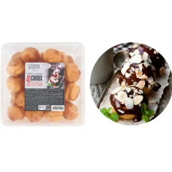 Choux pur beurre prêts à garnir Ø 4 cm (x 40)-Cerf Dellier