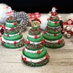 Coffret Mes Macarons Sapins de Noël-Cerf Dellier Hot
