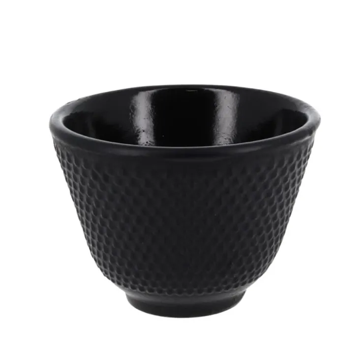 Coffret théière + tasses à points en fer noir - 900 ml-Cerf Dellier Hot