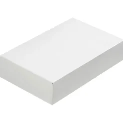 Coffrets lunch blancs (x 100)-Cerf Dellier Outlet