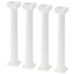Colonnes de séparation grecques Patisdécor 17,8 cm (x4)-Cerf Dellier Online