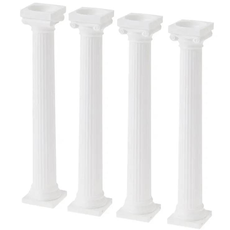 Colonnes de séparation grecques Patisdécor 17,8 cm (x4)-Cerf Dellier Online