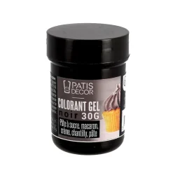 Colorant gel noir-Cerf Dellier Hot