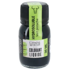 Colorant liquide hydrosoluble vert pistache 30 ml-Cerf Dellier Sale