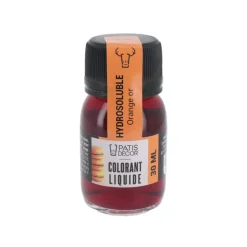 Colorant liquide hydrosoluble orange or 30 ml-Cerf Dellier Clearance