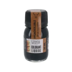 Colorant liquide hydrosoluble brun noisette 30 ml-Cerf Dellier Outlet