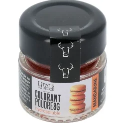 Colorant poudre hydrosoluble mandarine 8 g-Cerf Dellier Clearance