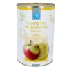 Compote de pommes pâtissières 33% 4,350 kg-Cerf Dellier Best