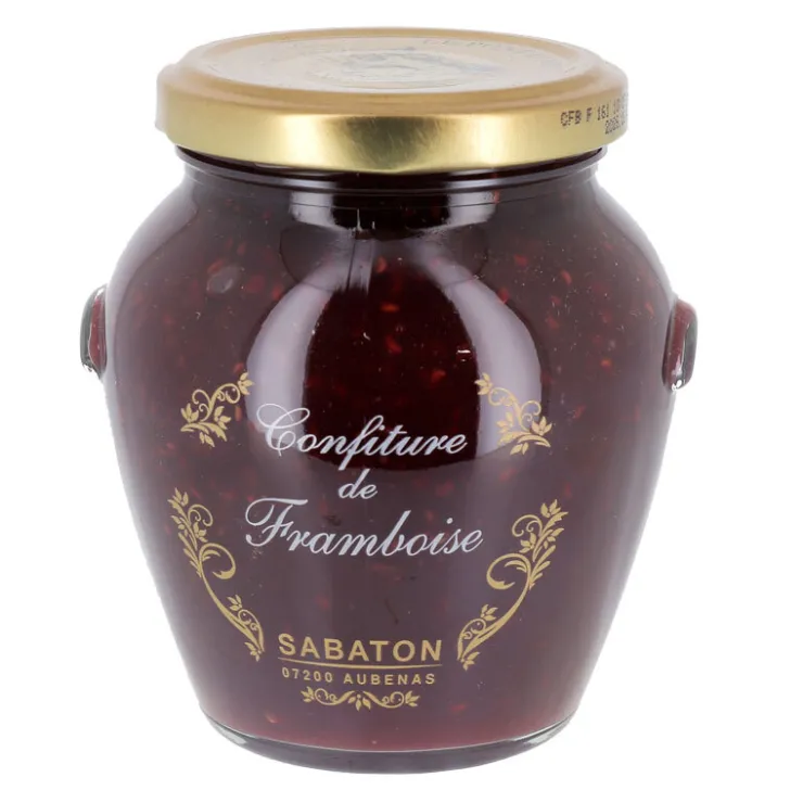 Confiture de framboise Sabaton 350 g-Cerf Dellier Online