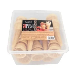 Cornets à glace en azyme - 1 boule (x 24)-Cerf Dellier Online