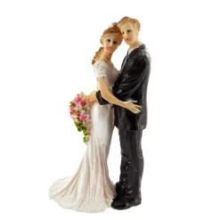 Couple de mariés enlacés Patisdecor-Cerf Dellier Discount