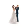 Couple mariés mains en l'air 20 cm-Cerf Dellier New