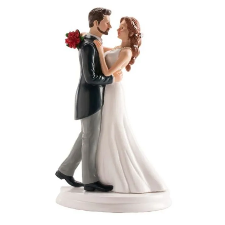 Couple mariés Valse 21 cm-Cerf Dellier New