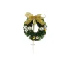 Couronne de Noël dorée sur pique-Cerf Dellier Clearance