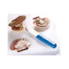 Couteau à coquille Saint Jacques bleu-Cerf Dellier Hot