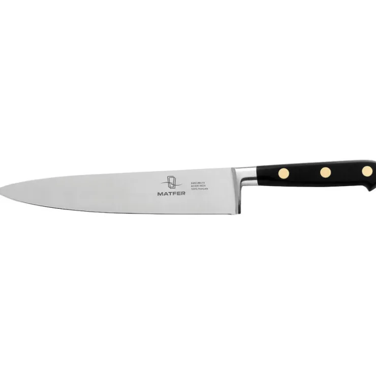 Couteau de chef forgé 20 cm-Cerf Dellier New