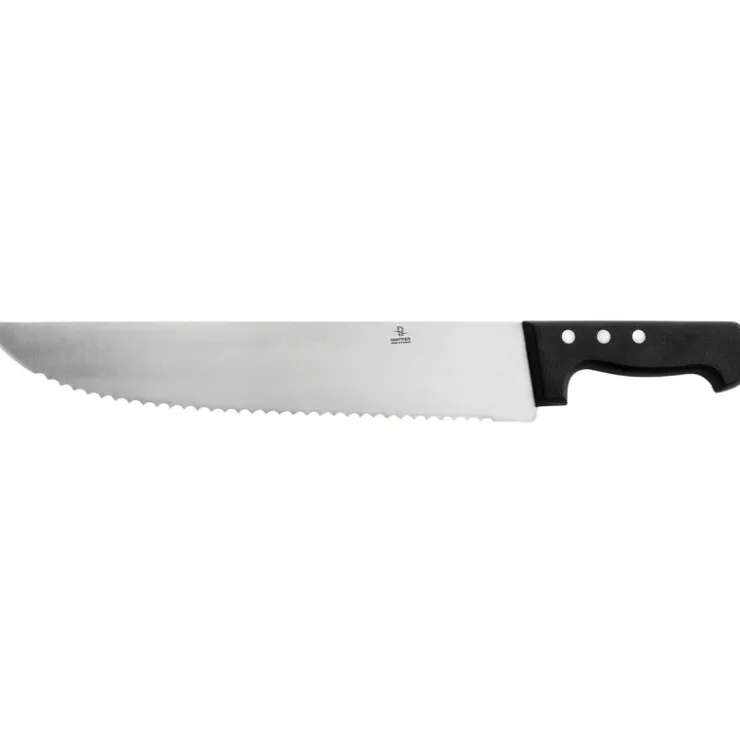 Couteau poissonnier inox denté 33 cm-Cerf Dellier Hot