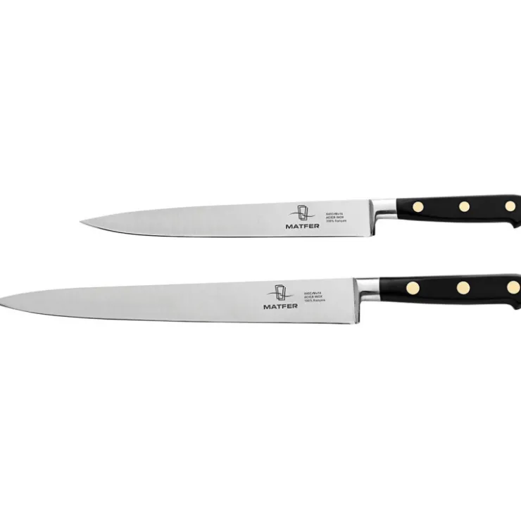 Couteau tranchelard forgé 25 cm-Cerf Dellier Discount