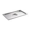 Couvercle inox avec poignée GN 2/3 - pour bac gastronorme sans anse-Cerf Dellier Hot