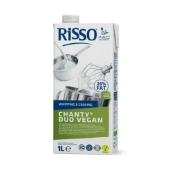 Crème pour foisonnement et cuisson Risso Chanty Duo Vegan-Cerf Dellier