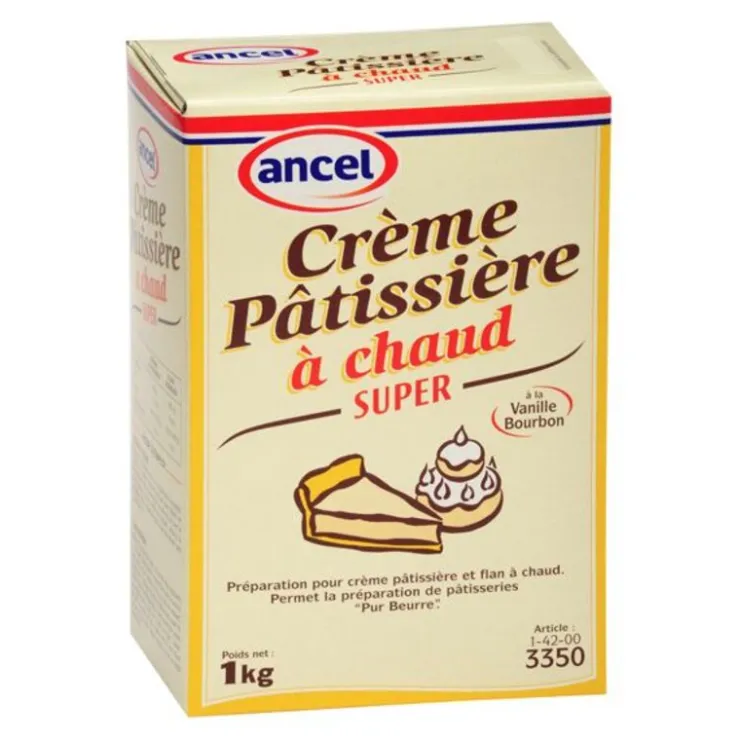 Crème Pâtissière à chaud Super Ancel 1 kg-Cerf Dellier Hot