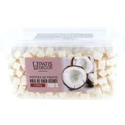 Cubes de noix de coco séchée 700 g-Cerf Dellier Hot