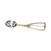 Cuillère à glace inox à pince ovale 40 portions au litre 57x38 mm-Cerf Dellier Sale