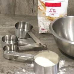 Cuillères à mesure inox assorties (x4)-Cerf Dellier Discount