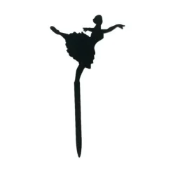 Cupcake Toppers Danseuse (x 8)-Cerf Dellier Hot