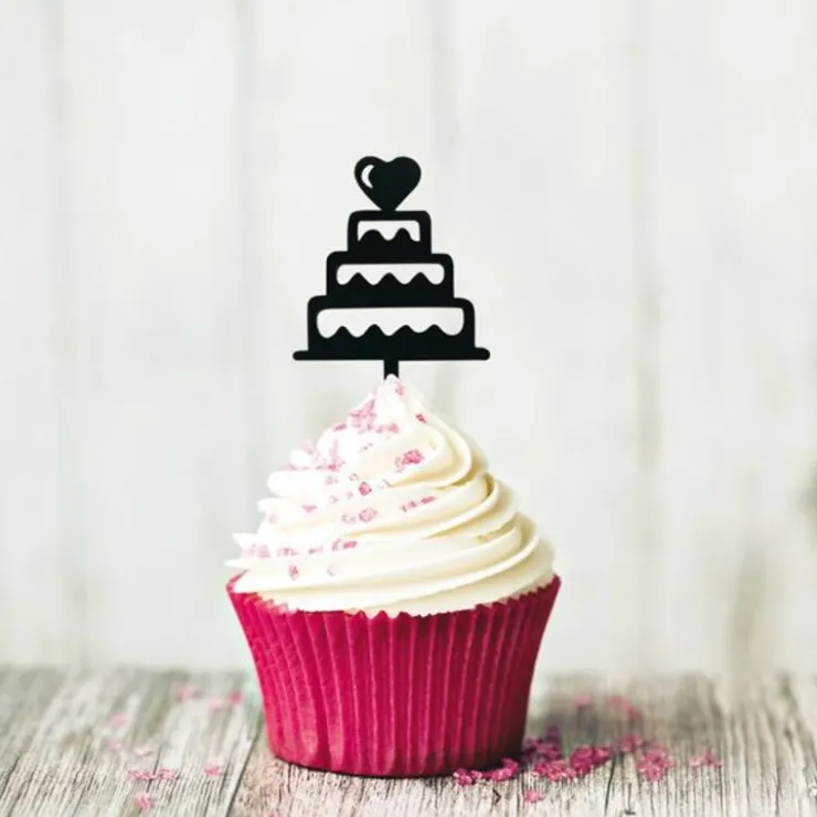 Cupcake Toppers Pièces montées (x 8)-Cerf Dellier Sale