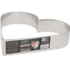 Cœur à mousse inox H 4,5 cm L 22 cm-Cerf Dellier Discount