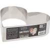 Cœur à mousse inox H 4,5 cm L 16 cm-Cerf Dellier Outlet