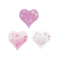 Cœurs chocolat Bonne Fête Maman assortis (x 56)-Cerf Dellier New