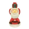 Décor comestible Père Noël cadeau (x24)-Cerf Dellier