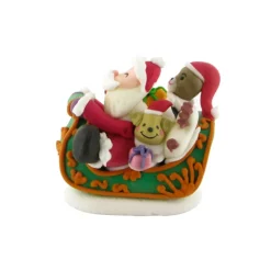 Décor comestible scène de Noël (x20)-Cerf Dellier New