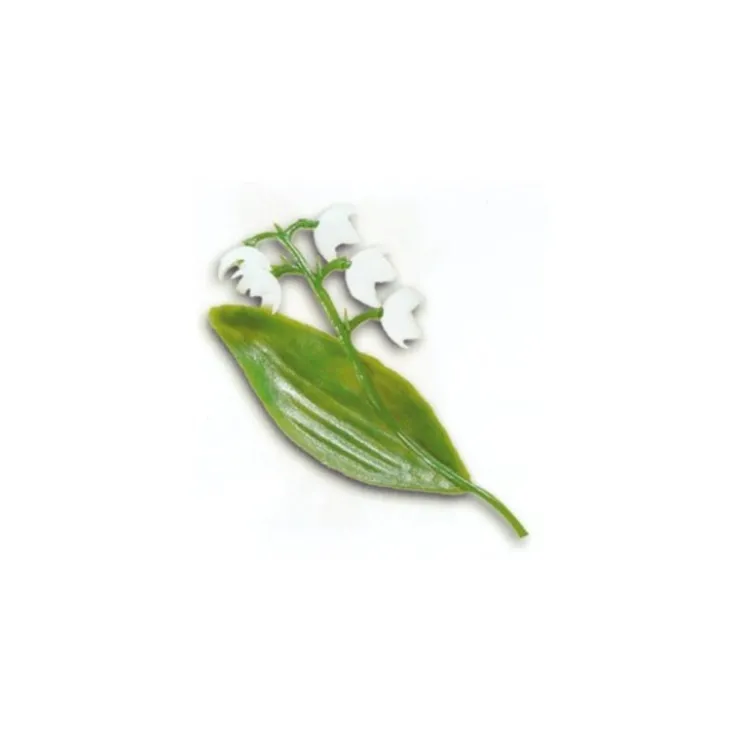 Décor Muguet 1er Mai plastique (x 144)-Cerf Dellier Best