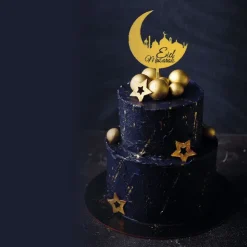Décor sur pique Eid Mubarak-Cerf Dellier