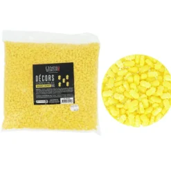 Décors comestibles ananas jaunes 1 kg-Cerf Dellier Best